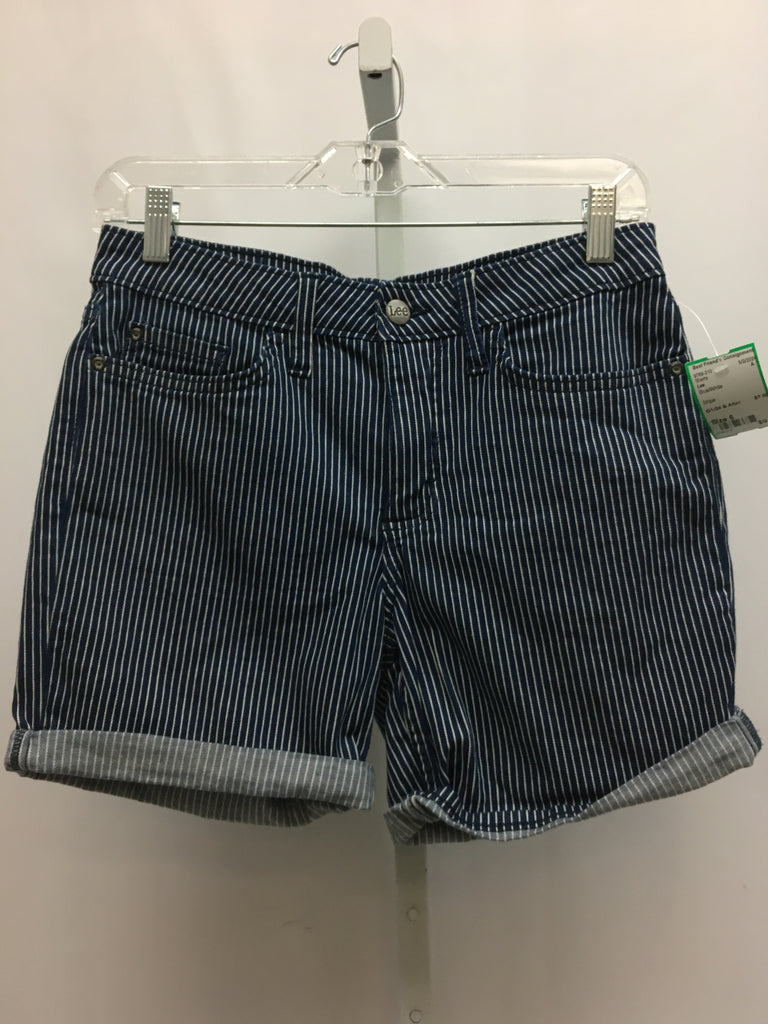 Lee Size 6 Blue/White Shorts