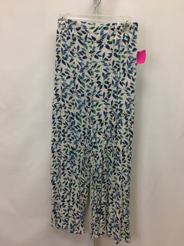 Kendall & Kylie Size XS Cream Floral Pants