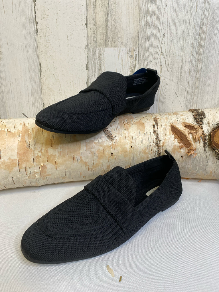 Steve Madden Size 8.5 Black Loafer Loafers