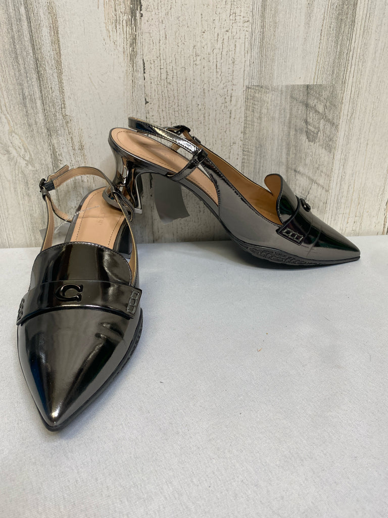 Coach Size 11 Metallic Designer Shoe