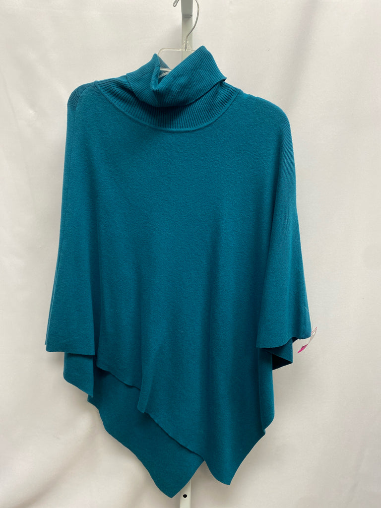 Chico's Size S/M Turquoise Poncho