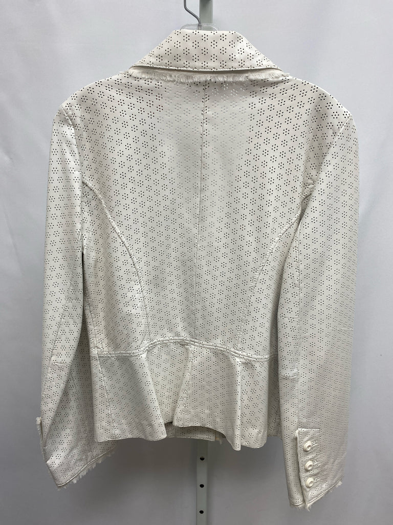 Cache' Size 10 Cream Jacket/Top