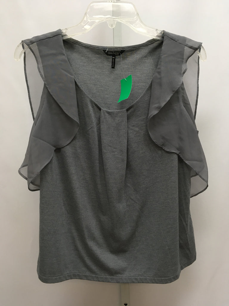 Daisy Fuentes Size PM Gray Short Sleeve Top