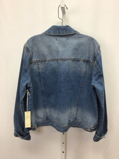 Cavalini Size XLarge Blue Jean Jacket