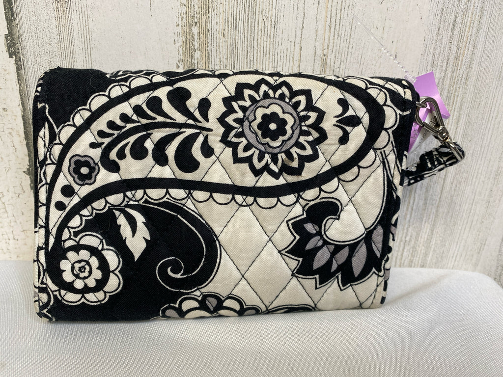 Vera Bradley Black/White Wristlet
