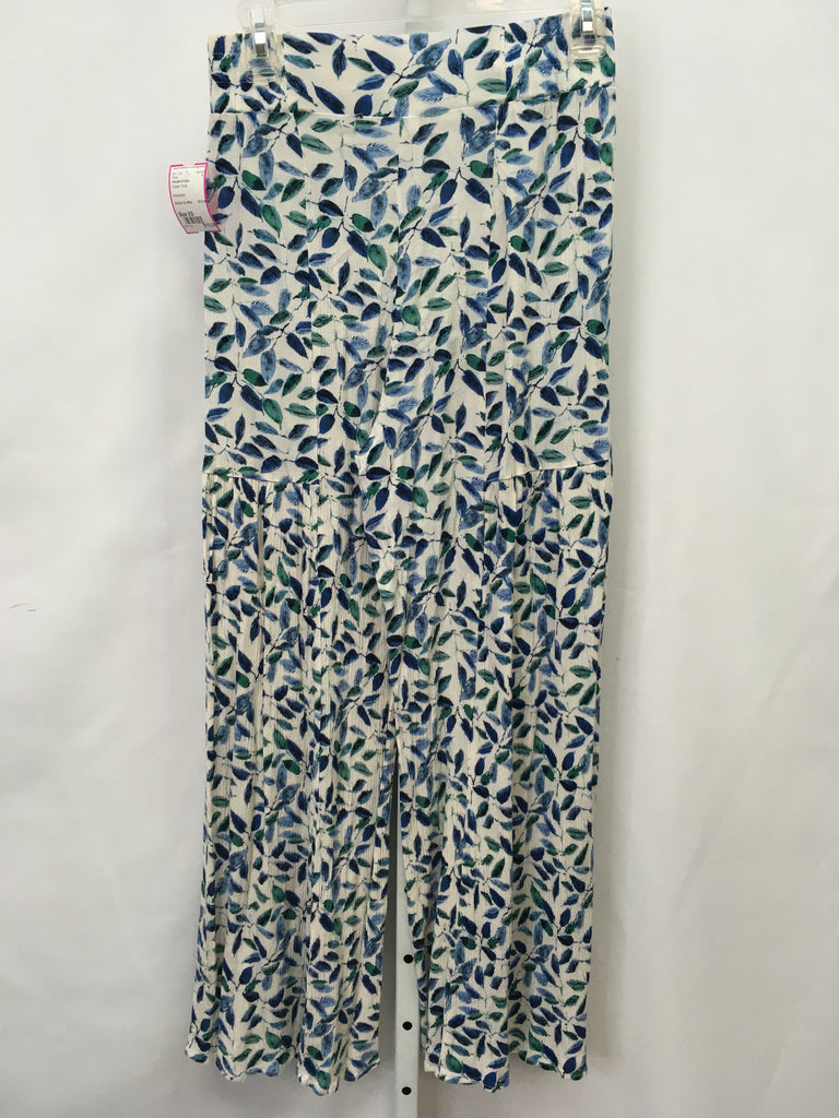 Kendall & Kylie Size XS Cream Floral Pants