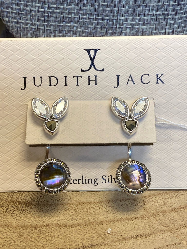 Judith Jack Silver Sterling Silver Earrings