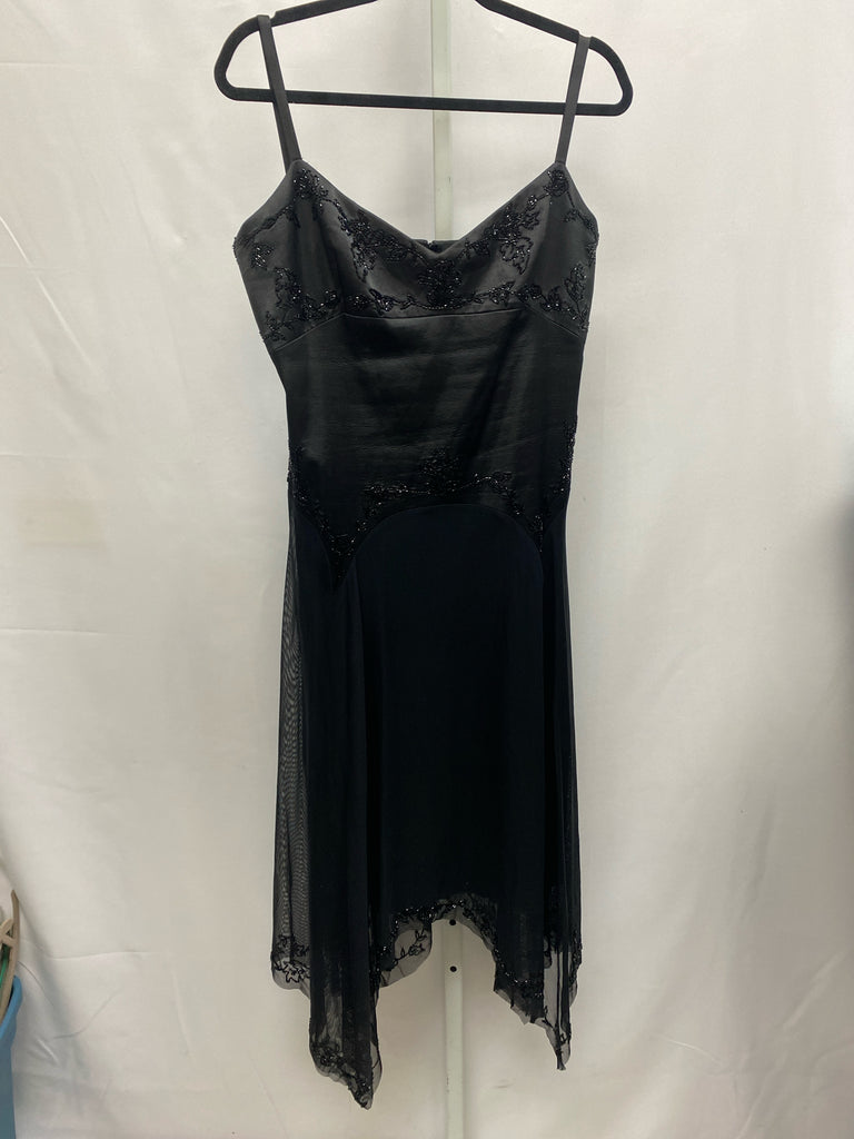 Size 12 Laundry Black Sleeveless Dress