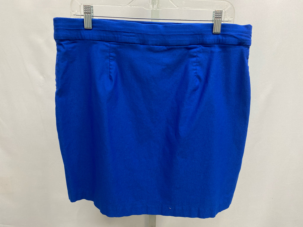 Rafaella Size XL Blue Skort