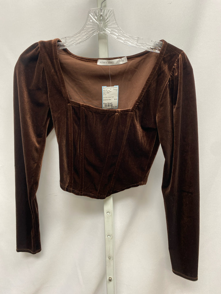 Altar'd State Brown Junior Top