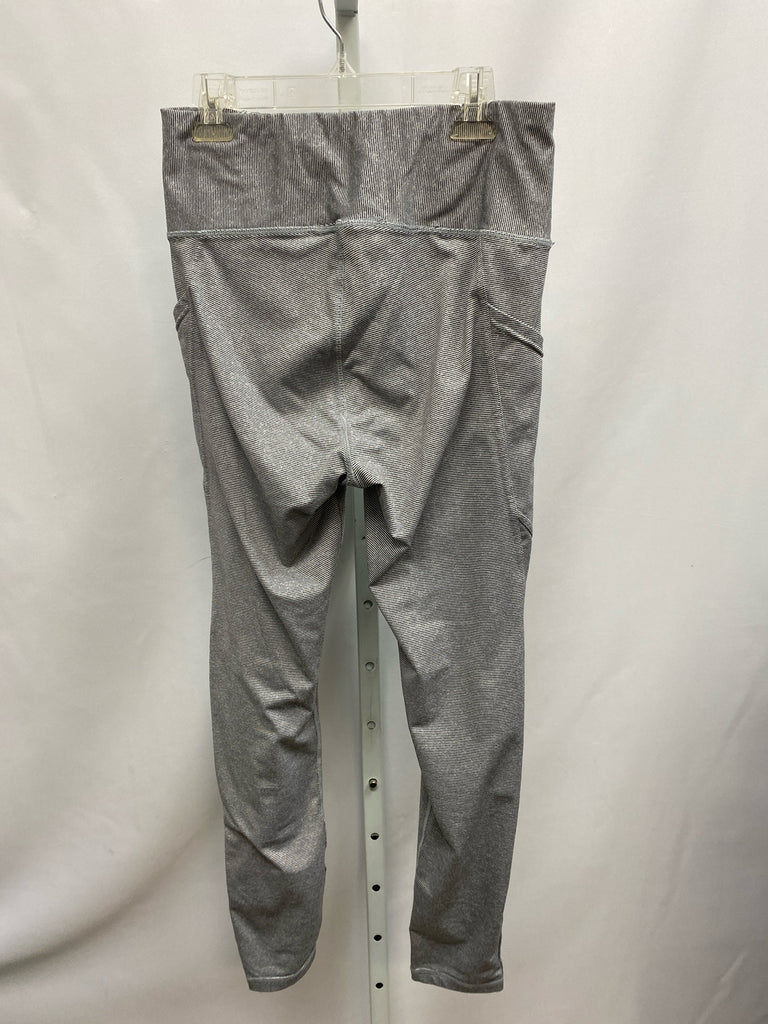 Danskin Gray Stripe Athletic Pant