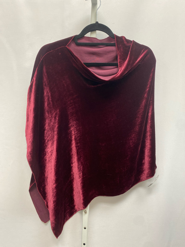 Size OS Burgundy Cape