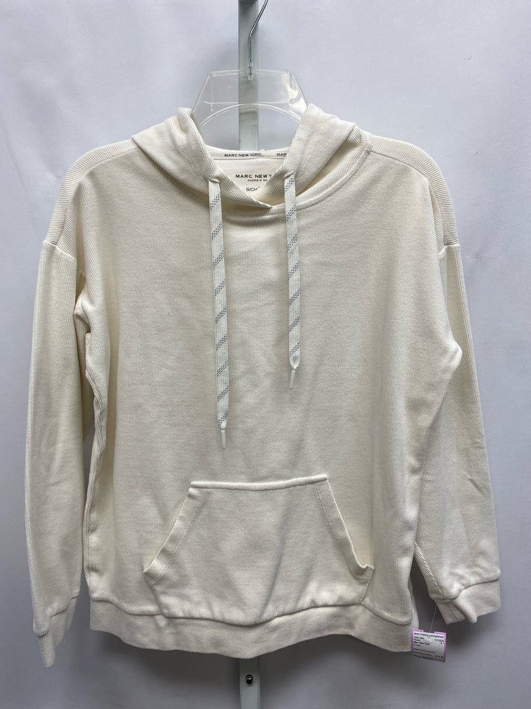 Marc New York Size Small Cream Hoodie