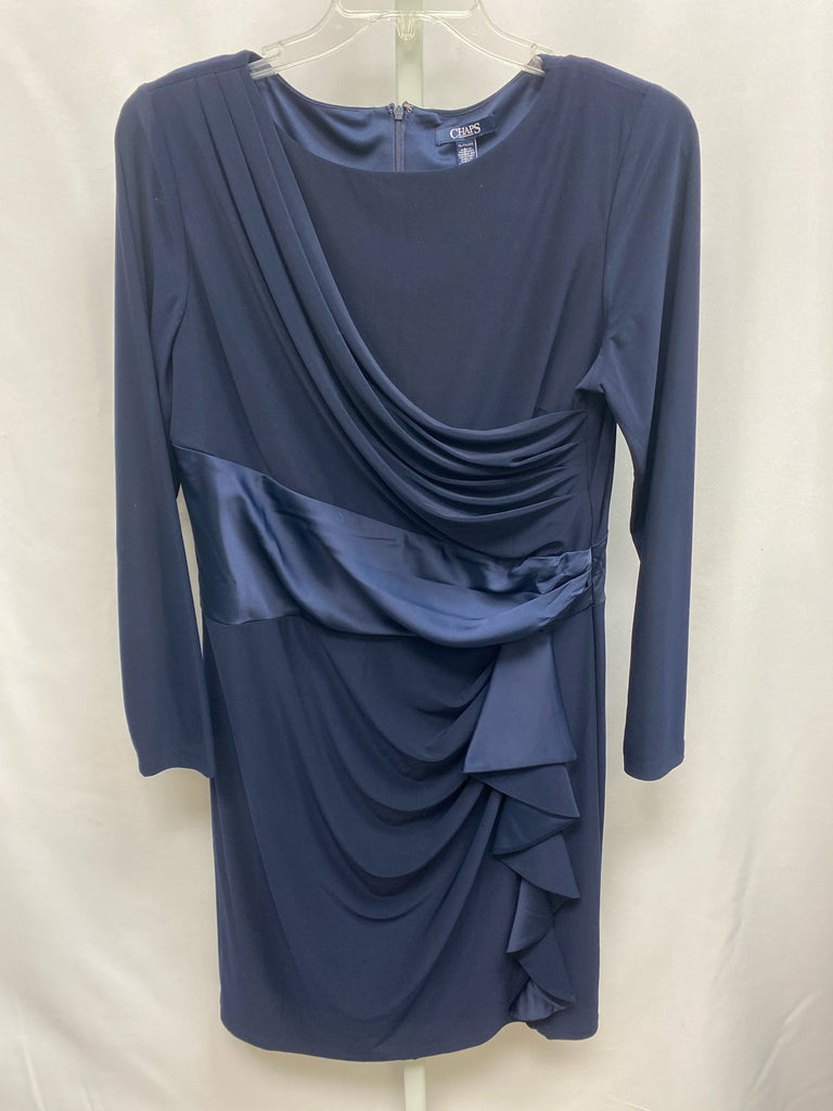 Size XL Chaps Navy 3/4 Sleeve Dress