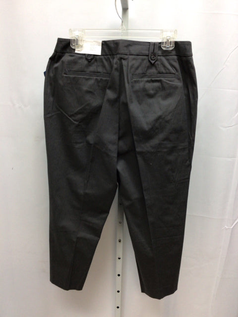LOFT Size 10 Gray pinstripe Pants