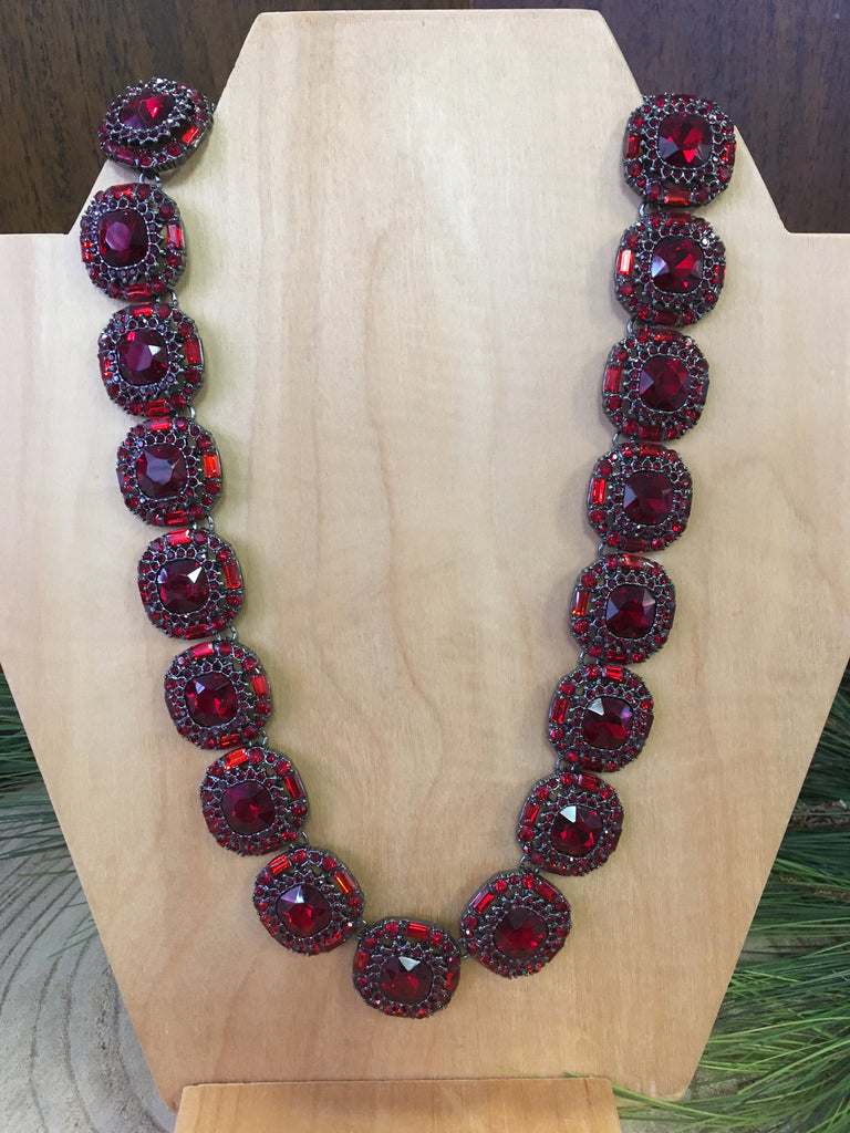 WHBM Red Necklace