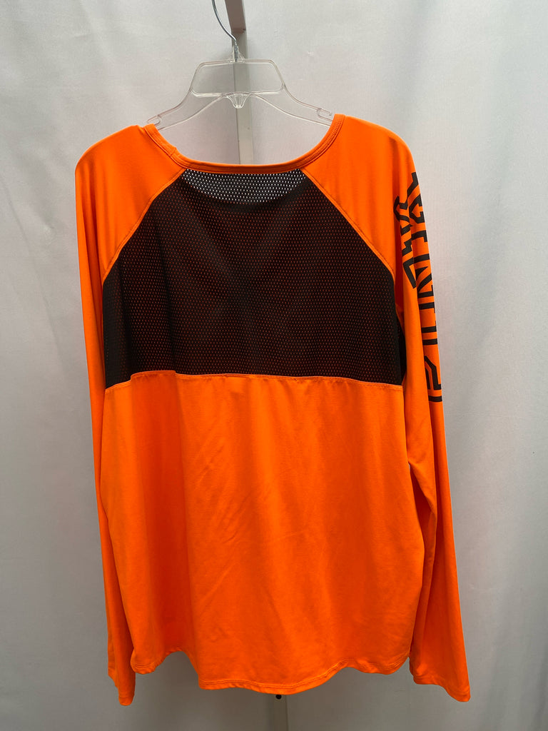 Pink Orange Athletic Top