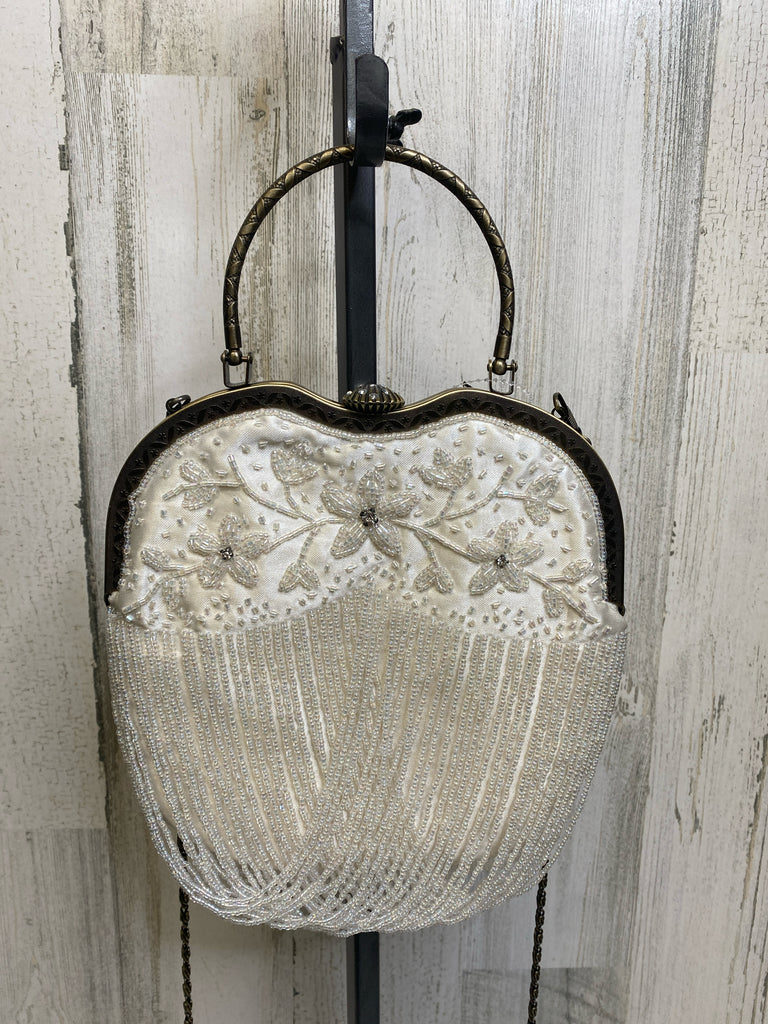 White Evening Bag