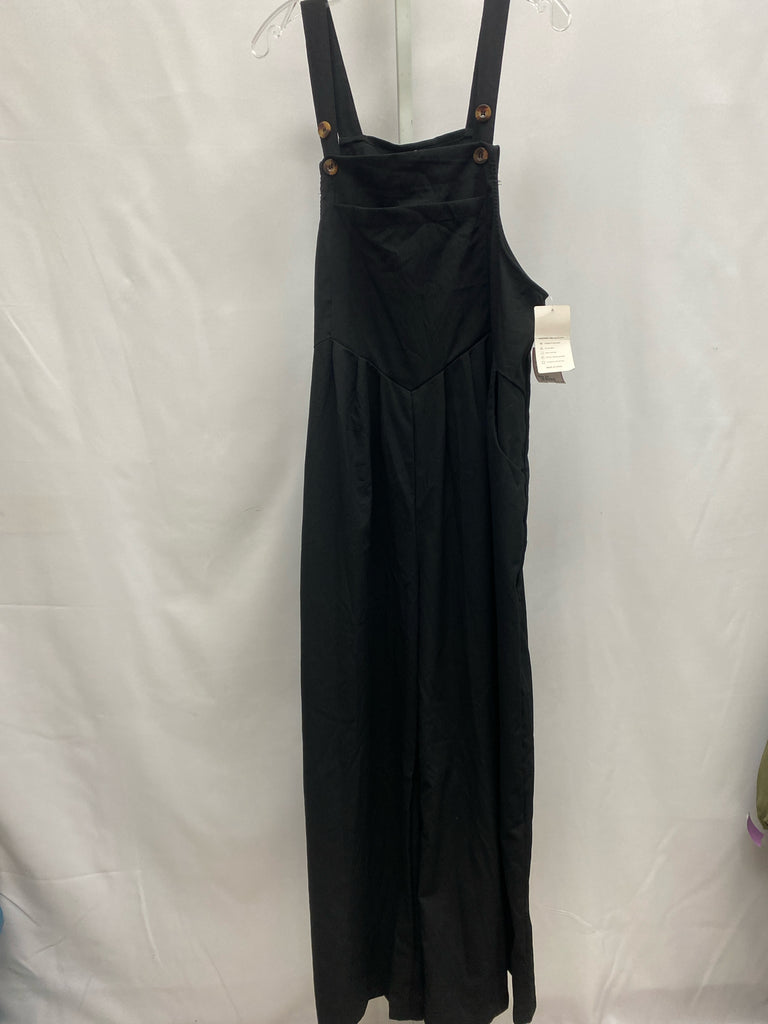 Size 2X Black Overalls