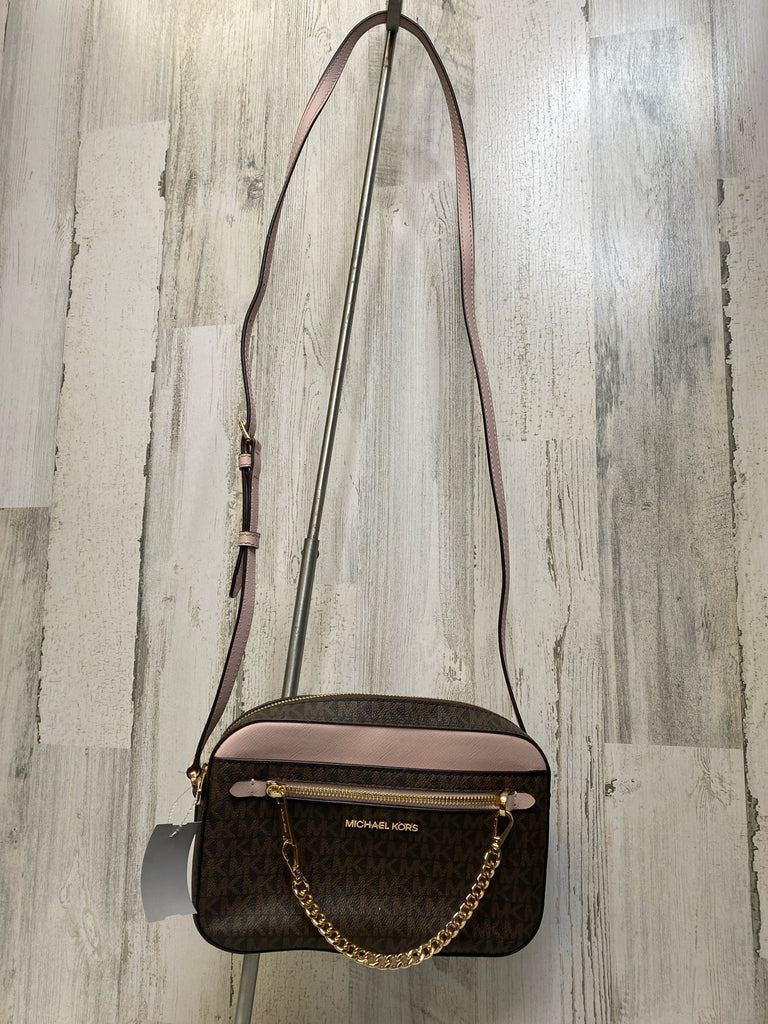 Michael Kors Brown Monogram Designer Handbag