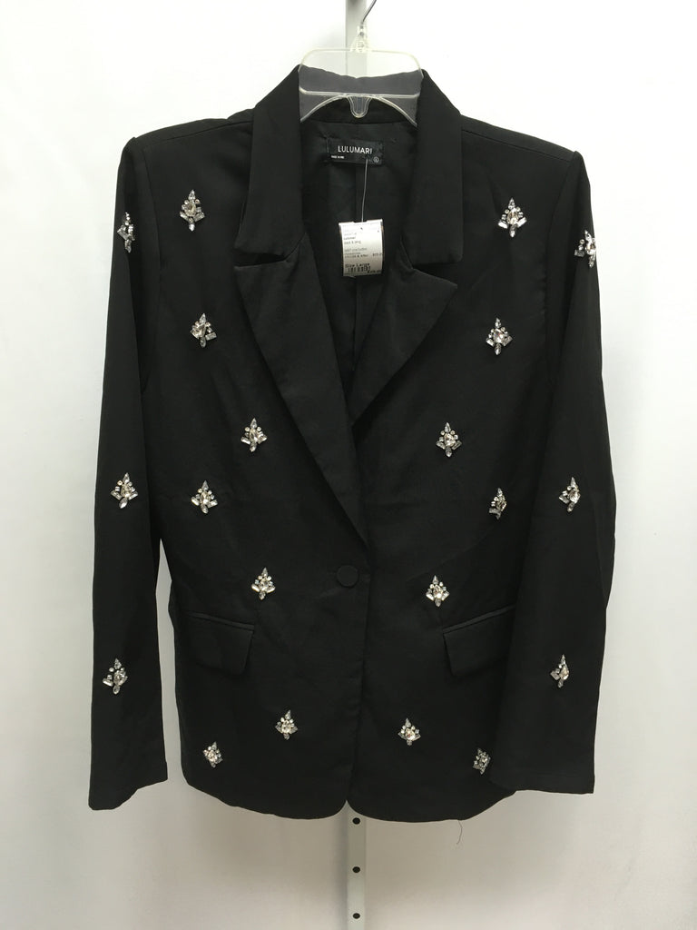 Lulumari Size Large black & bling Jacket/Top