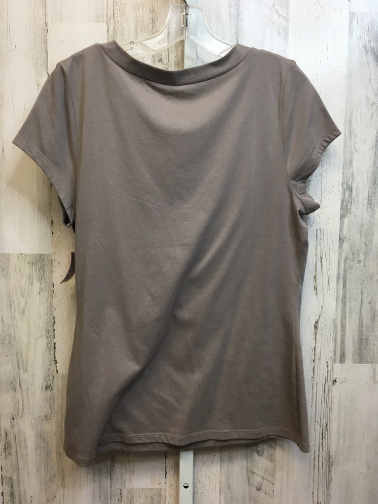 Inc Size XL Gray Short Sleeve Top