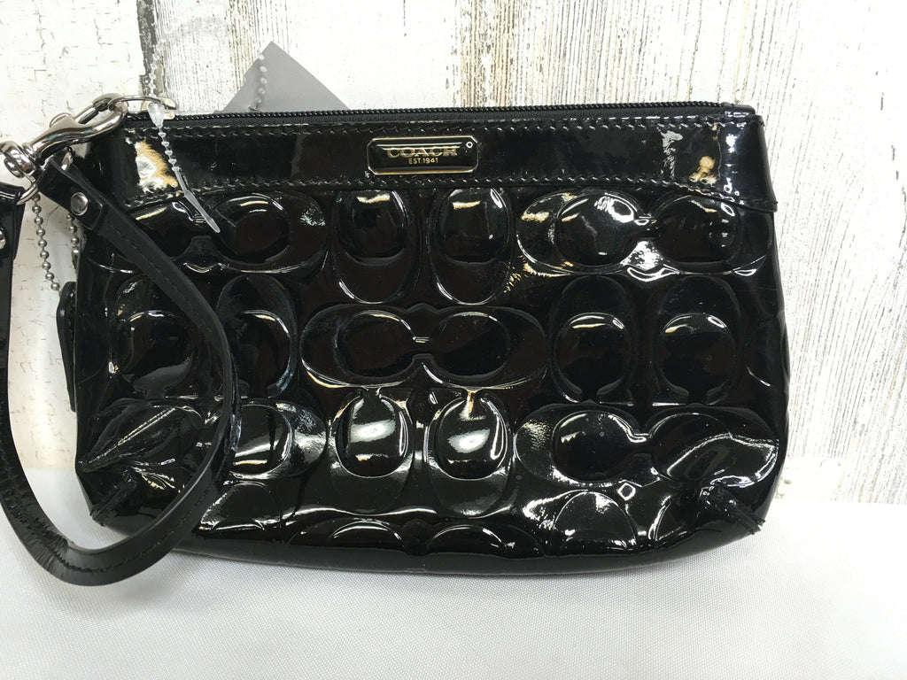 Coach Black Designer Wristlet