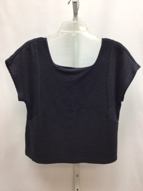 madewell Size Small Black Short Sleeve Top