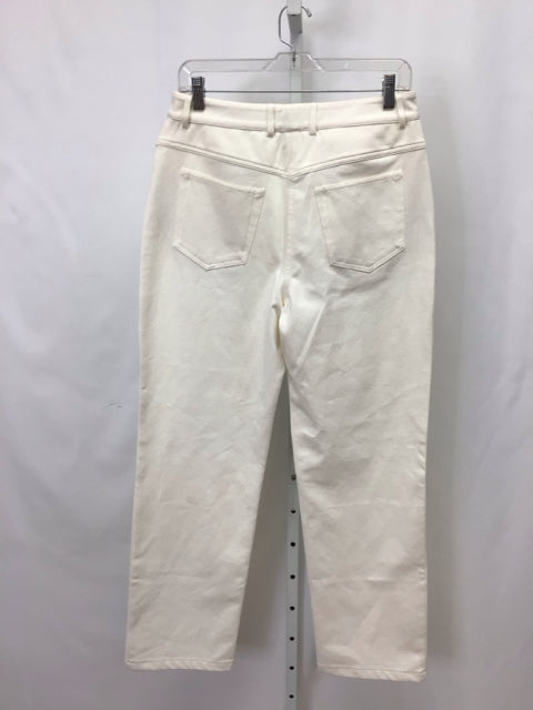 St. John Sport Size 8 Cream Designer Pants