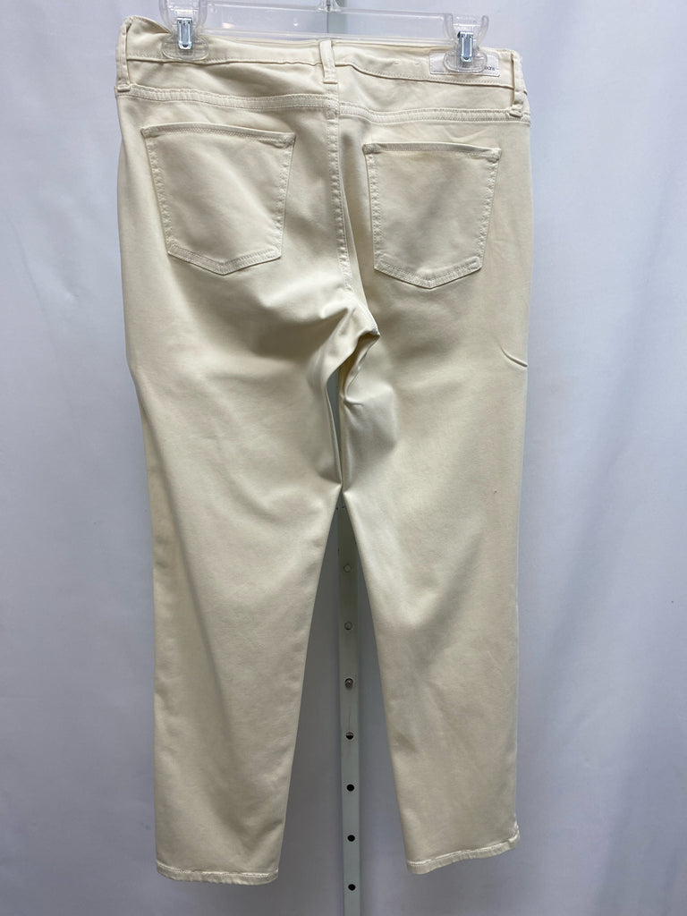 Calvin Klein Size 0 Cream Crop/Capri