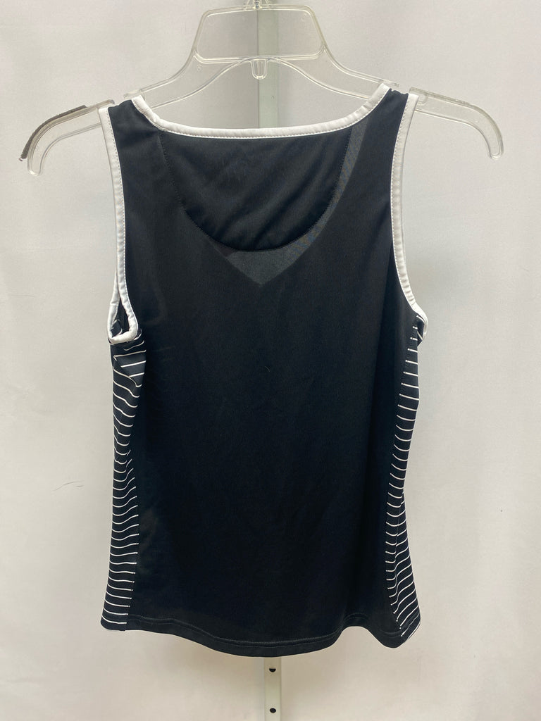bolle Size Small Black/White Sleeveless Top