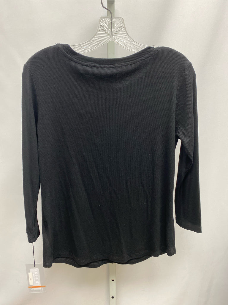 Insight Size XS Black 3/4 Sleeve Top