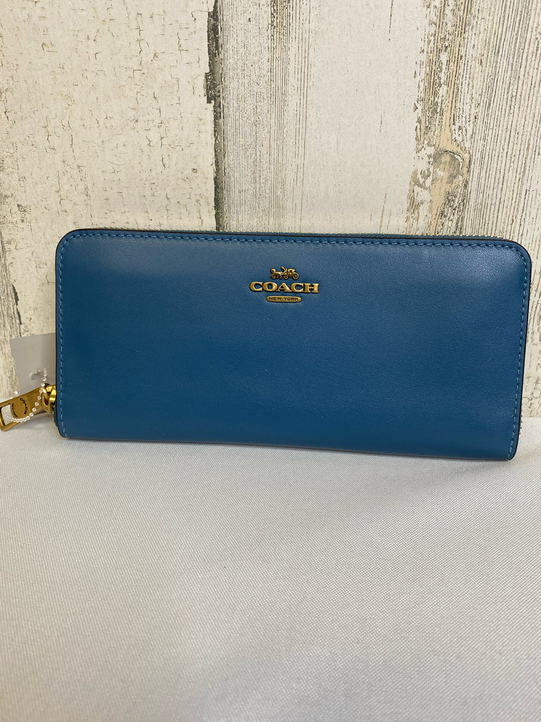 Coach Blue Designer Wallet