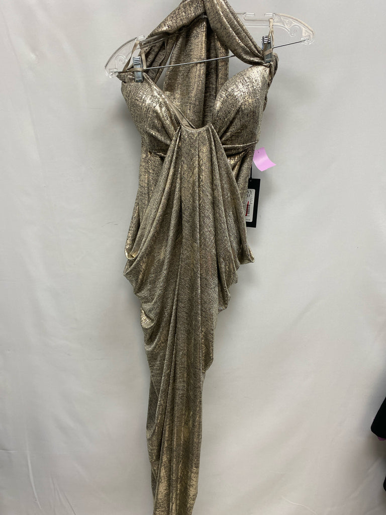 Size Medium Gold Sleeveless Dress