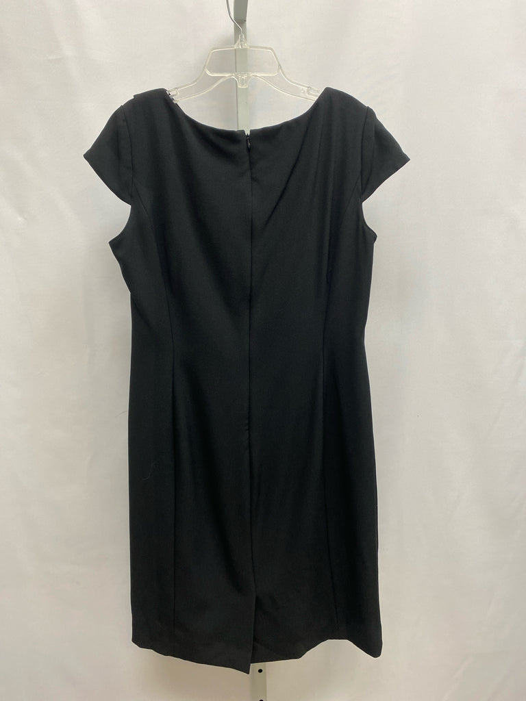 Size 12 Tahari Black Short Sleeve Dress