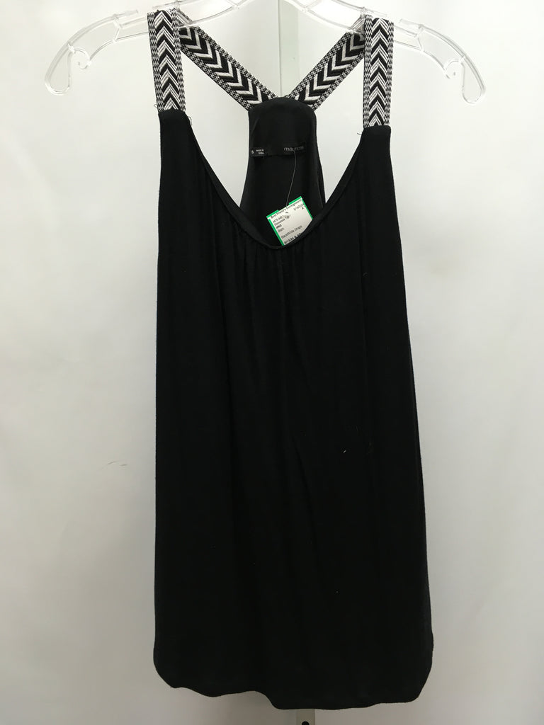 MNG Size Small Black Sleeveless Top