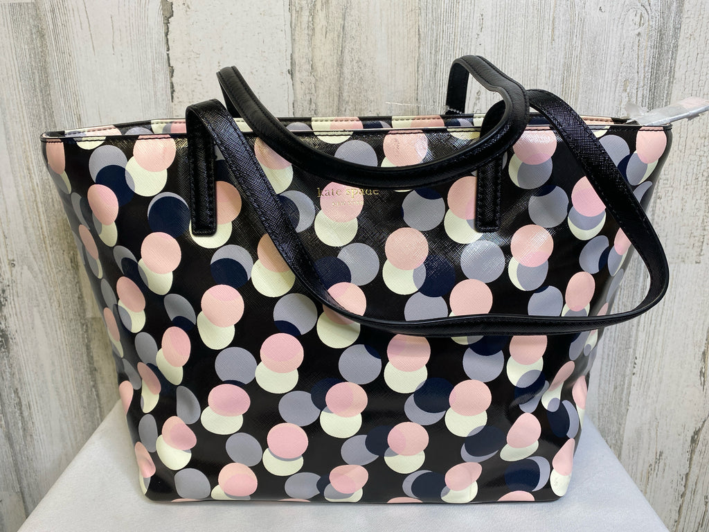 Kate Spade Black Print Designer Handbag