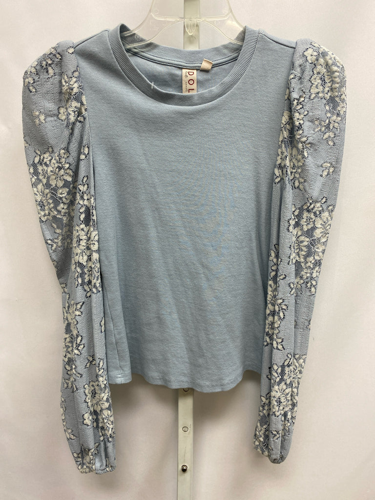 dolan Size XS Lt Blue Long Sleeve Top