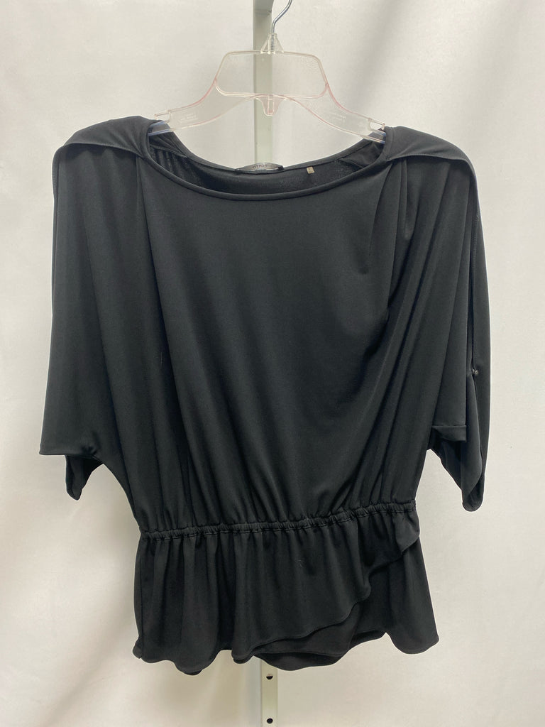 Tahari Size Small Black 3/4 Sleeve Top