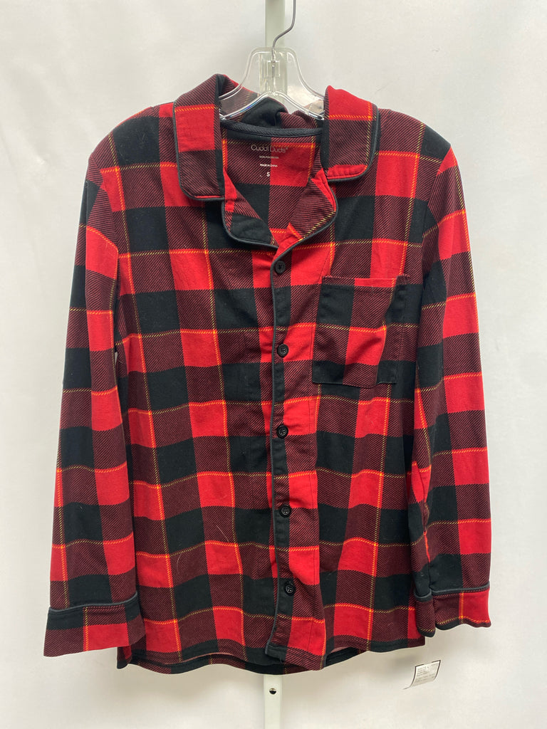 Cuddl Duds Size Small Black/Red Pajamas