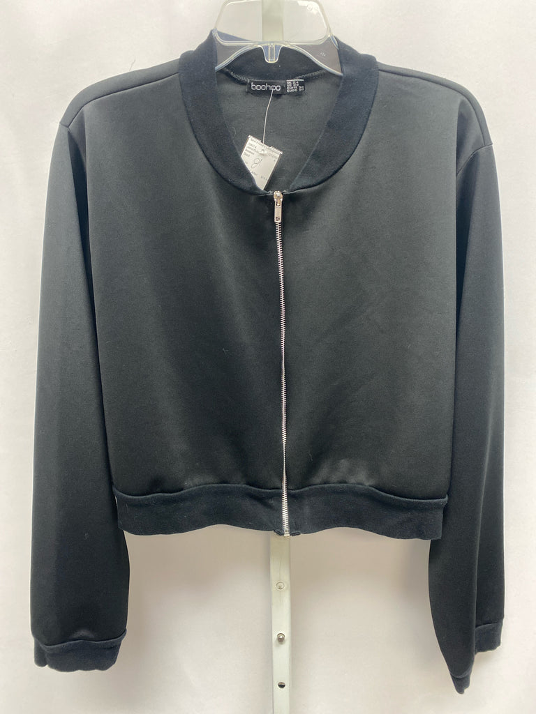 boohoo Size 20 Black Jacket/Outerwear