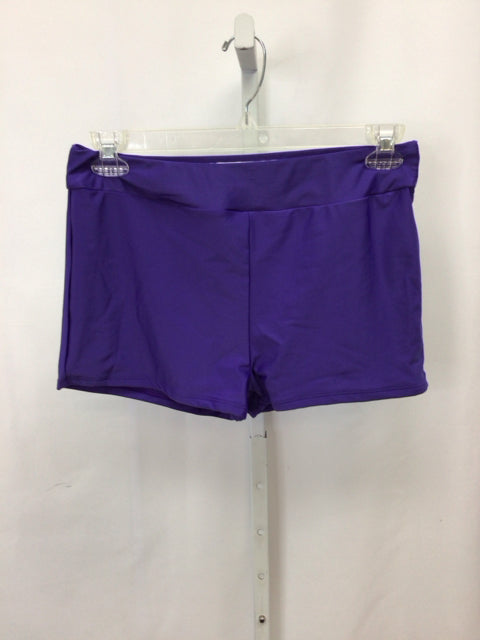Purple Athletic Short