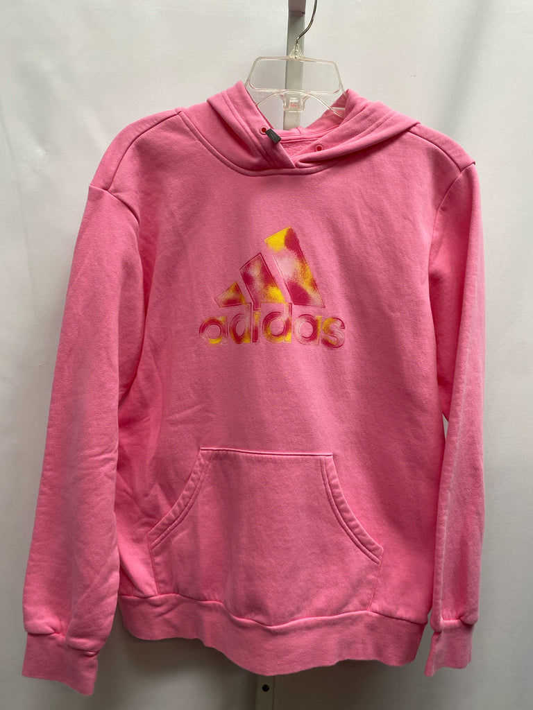 Adidas Size Large Pink Hoodie
