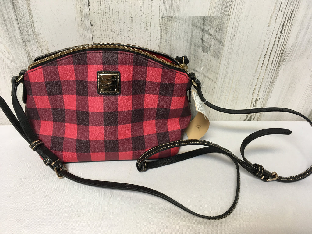 Dooney & Bourke Red Plaid Designer Handbag