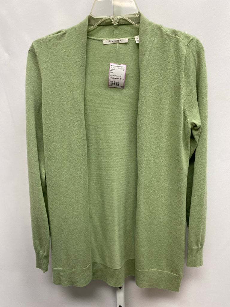 Cyrus Size Small Sage Cardigan
