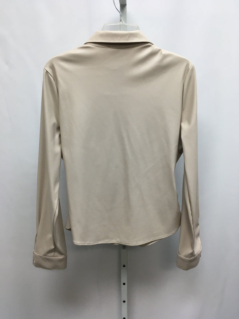 Love Tree Size Large Tan Long Sleeve Top
