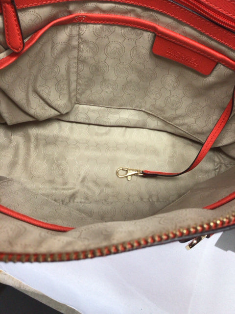 Michael Kors Red Designer Handbag