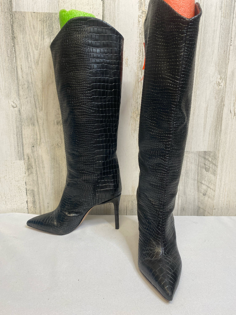 Schutz Size 6 Black Boots