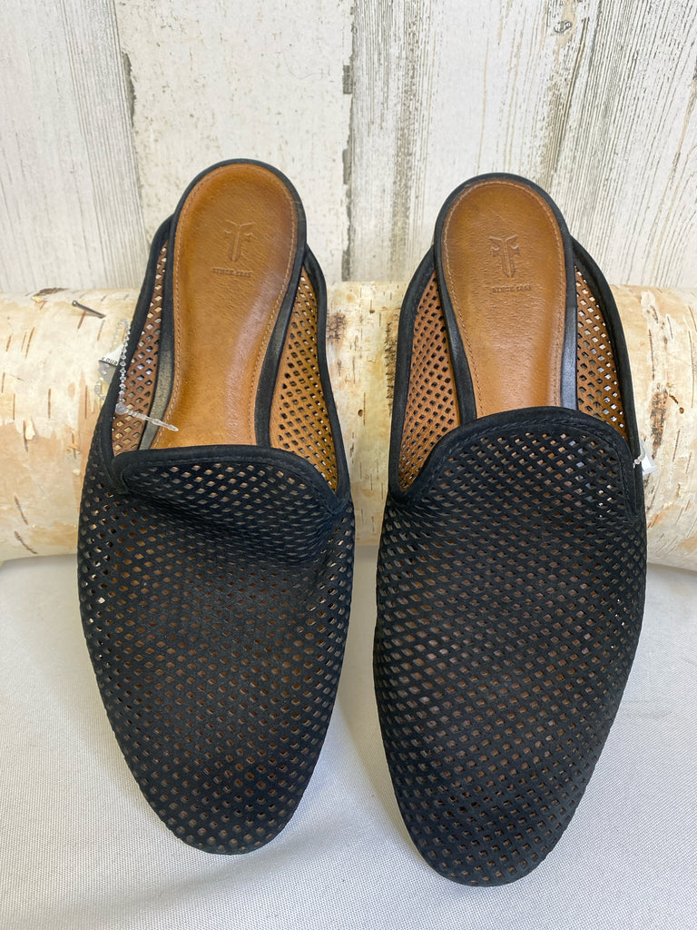 Frye Size 7 Black Mules