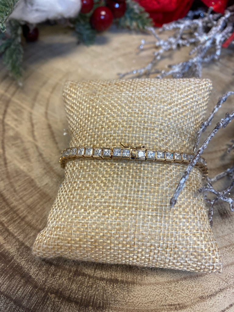 Gold Sterling Silver Bracelet